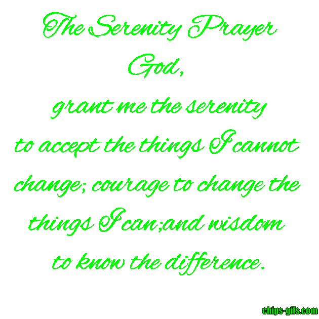  An assortment of men and women passed out on a big glass of whiskey Overlaid with the short version of the Serenity prayer
