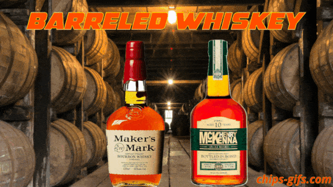 barreled_whiskey Inside a whiskey warehouse