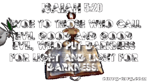 The Bible verse Isaiah 5:20 Which reminds us of the importance of discernment and not confusing evil with good