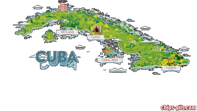 Trump in his press conference saying he'll take Cuba Overlaying a map of Cuba And the transparent background that says 'never Trump Not now not ever'