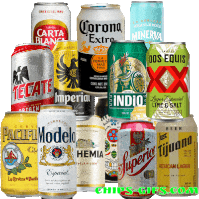 Excellent Mexican beer that will make your mouth water and make you wanna head to the border On a transparent background