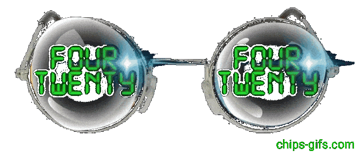 a pair of transparent glasses with reflections of beutiful buds and sexy women 