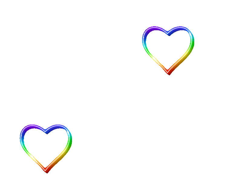 beautiful Flying Hearts overlaid with a mother's day greeting