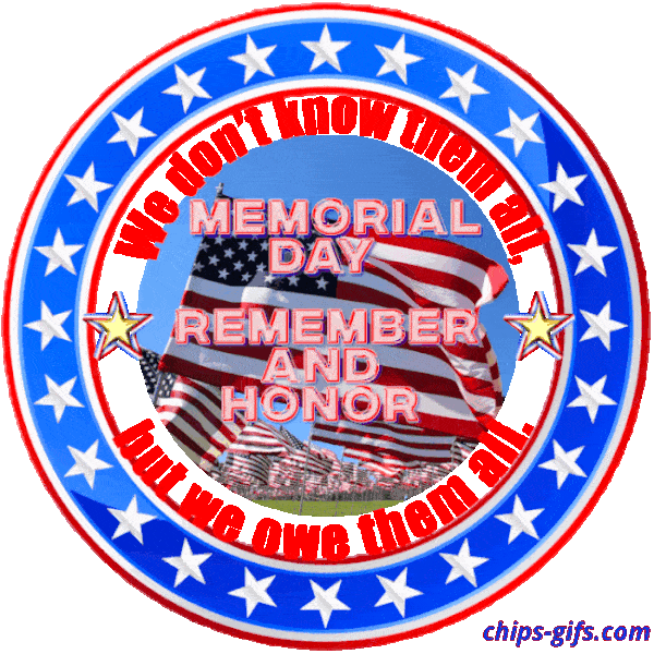A Memorial Day thank you to those that served and sacrificed for our freedom