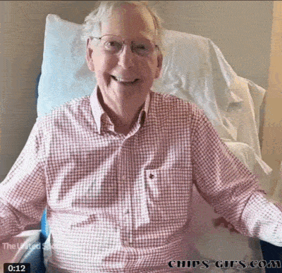 Mitch McConnell breakdancing