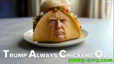  Donald Trump in the press conference gets asked about being called Taco Man