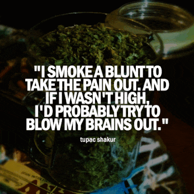  Lyrics from a Tupac Shakur song about weed